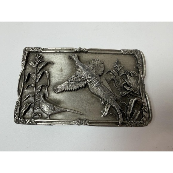 Siskiyou Other - Ring-Necked Pheasant Belt Buckle Bird Hunter Sportsman Siskiyou Vintage